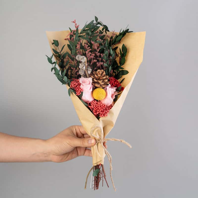Preserved flowers bouquet - FA-BS26